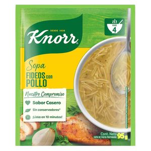 SOPA KNORR FIDEO-POLLO 12 S
