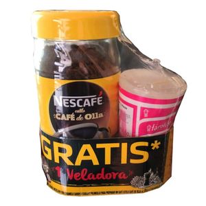 NESCAFE  CAFE DE OLLA .170 + VELADORA