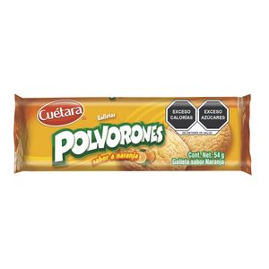 GALL. CUET. PQTE POLVORON NARANJA 54