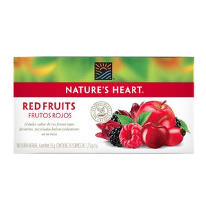 TE NHEART RED FRUIT 20 S