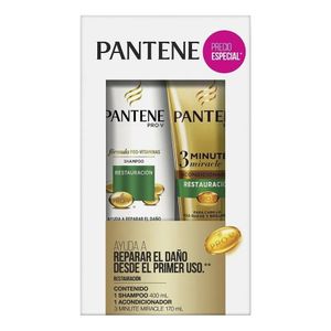 SH. PANTENE .400 RESTAURACION+ ACOND. 170