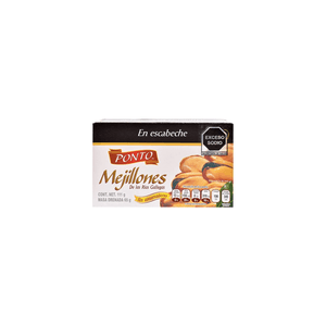 MEJILLONES ESCABECHE PONTO 12 S