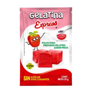 GELATINA EXPRESS FRESA 50 S